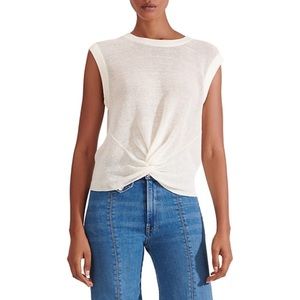 [NWT] Veronica Beard Kellen Knotted Top